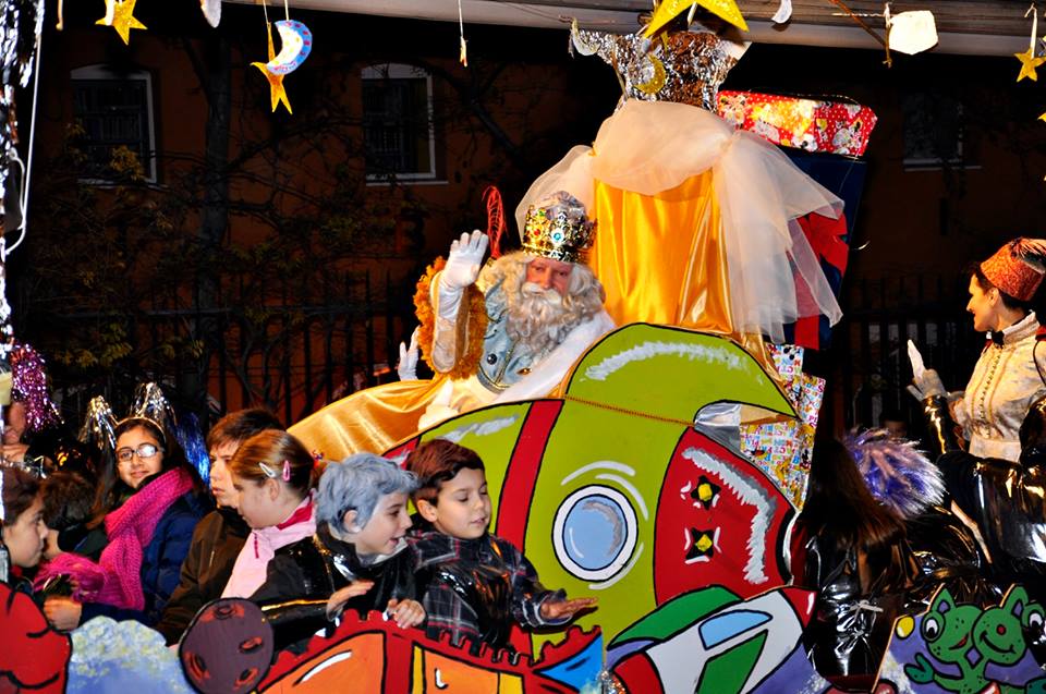 Carroza de los Reyes Magos, Cabalgata de Hortaleza 2014