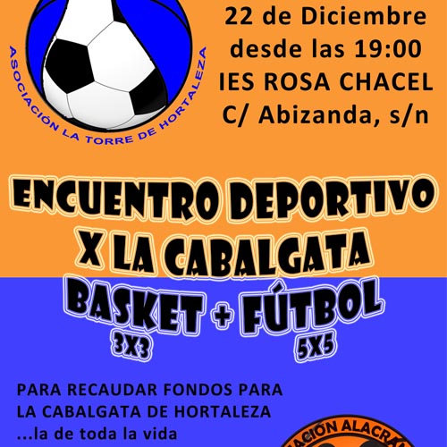 Encuentro deportivo por la Cabalgata