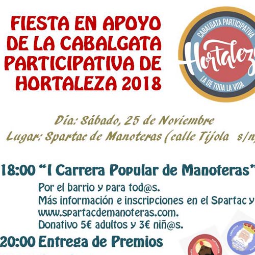 Fiesta apoyo Cabalgata